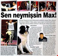 Can Paksoy Max'i Vatan Gazetesine Anlattı