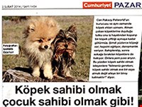 Cumhuriyet Pazar'da Can Paksoy'un köpek sevgisi röportajı