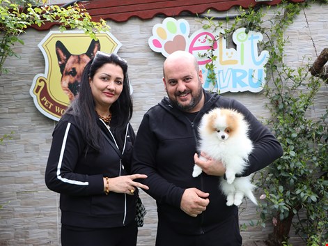 Irak'tan Hussem Bey ve Meryem Hanım Pomeranian yavrularına kavuştular
