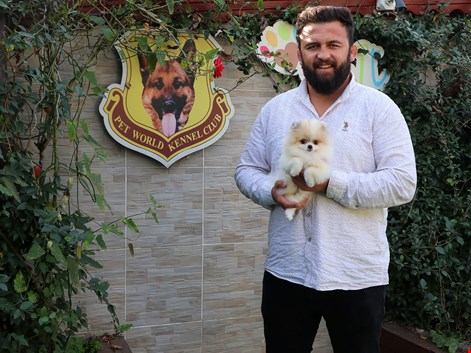 İzmir'den Yılmaz ailesi Microteacup Pomeranian kızlarına kavuştular