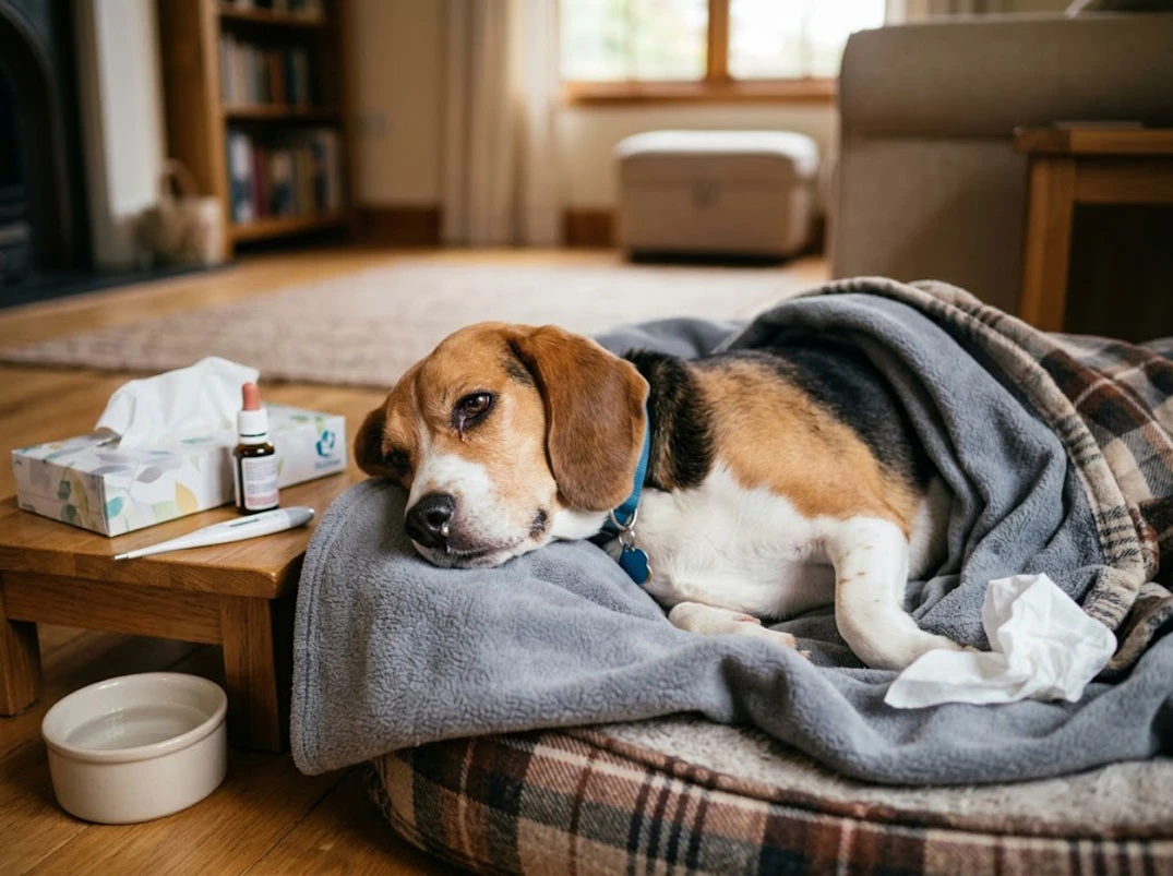 Köpekler Grip Olur mu?