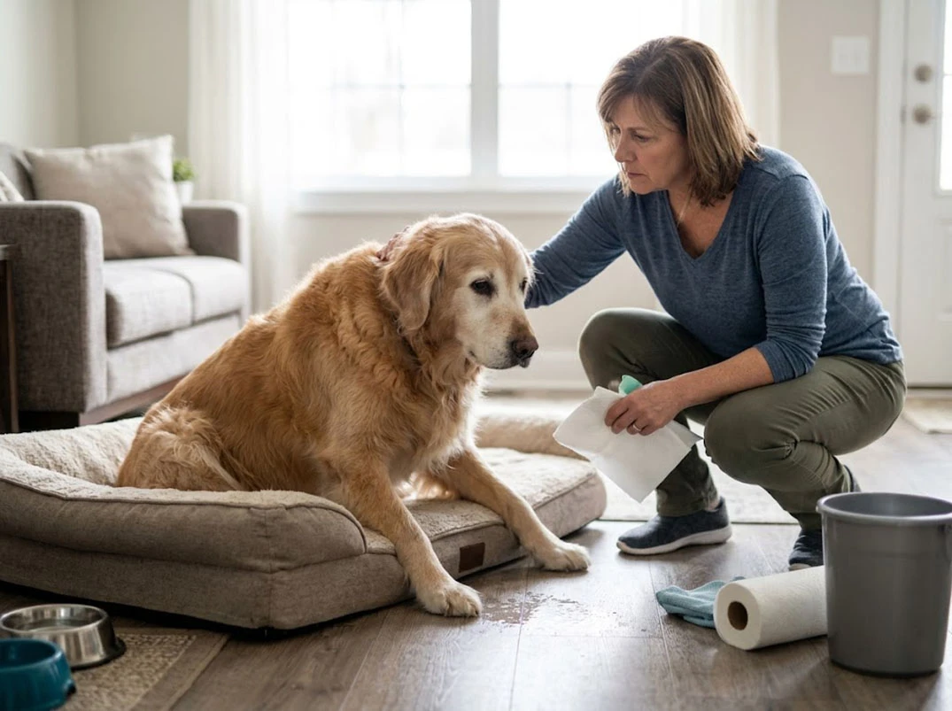Köpeklerde İdrar Kaçırma Neden Olur?