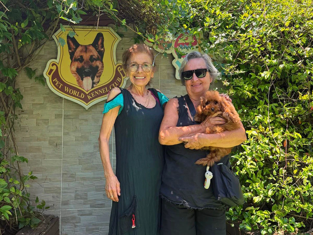 Sevgili Berrin Hanımın Poodle kızına kavuşma anı
