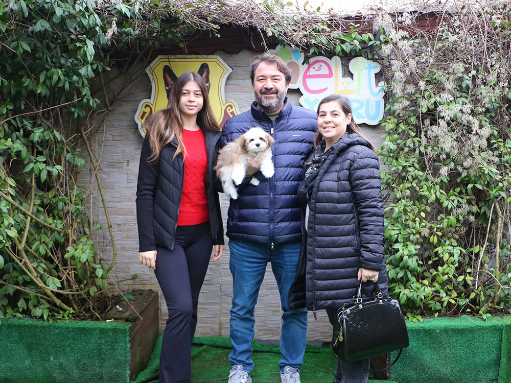 Sevgili Gamze Hanım ve ailesi Morkie yavrularına kavuştular