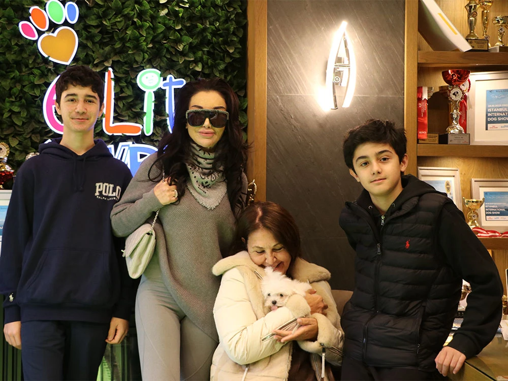 Sevgili Nigar Hanım ve ailesi Maltese yavrularına kavuştular