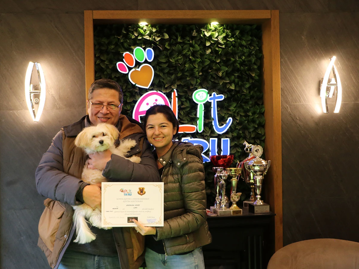 Lupo Temel itaat eğitimini tamamlayıp mezun oldu