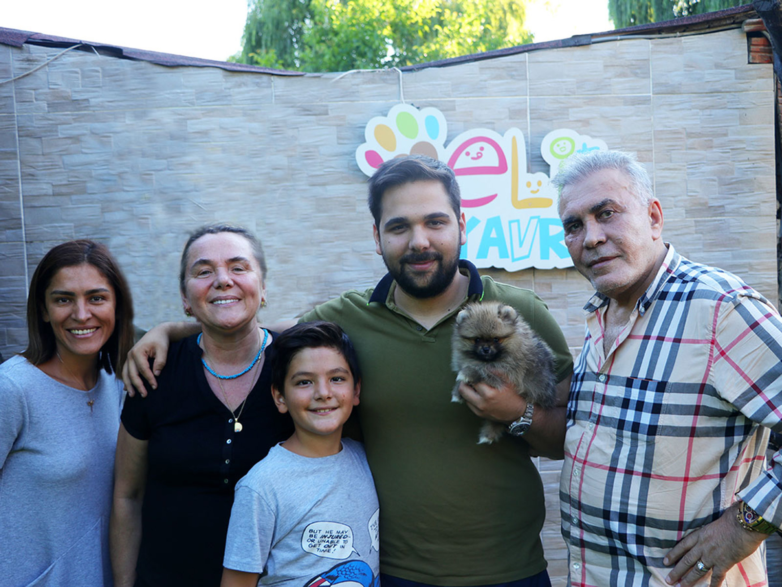 Berrak hanım Pomeranian Minik oğlu'na kavuştu