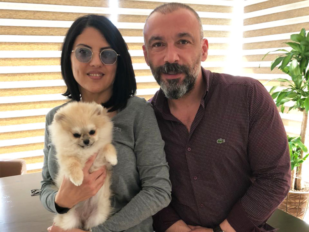 Antalya Dan Dikmen Ailesi Ve Minik Pomeranian Tofi